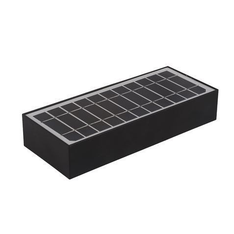 APLIQUE LED SOLAR MODERN 6W 900LM NEGRO ELBAT - EB0441-4