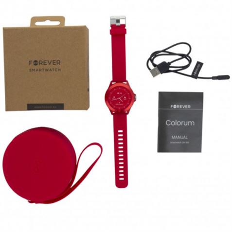 SMARTWATCH FOREVER COLORUM CW-300 MAGENTA - GSM169753-1
