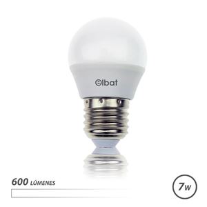 BOMBILLA LED G45 | 7W | 600LM | E27 | LUZ BLANCA | ELBAT - EB0488