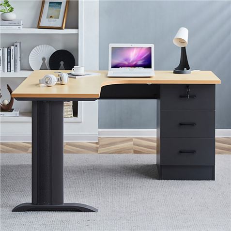 REACONDICIONADO A MESA ESCRITORIO MS900 140X120X75CM L DERECHA + CAJONERA - MV0416_02