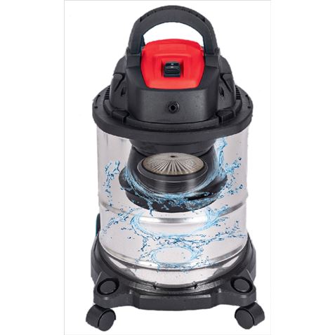 ASPIRADOR POLVO / LIQUIDOS 20 LITROS 1400W (ESPECIAL TAPICERIAS) MADER - 63346-4