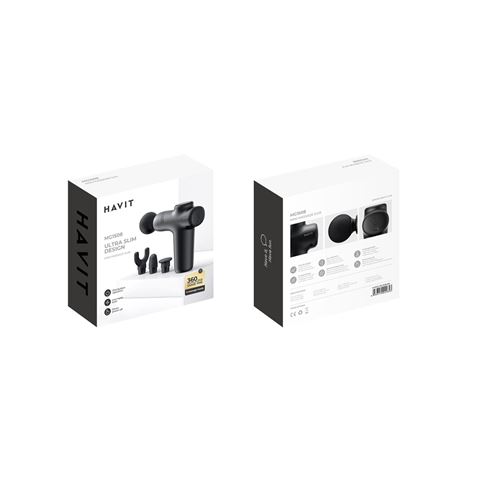 PISTOLA DE MASAJE MUSCULAR MG1508 HAVIT - GSM115613-2