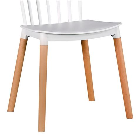 PACK 2 SILLAS DESIGN D800 BLANCAS MUVIP - MV0500-1