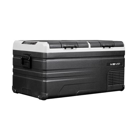 NEVERA PORTATIL CON COMPRESOR LG 107 LITROS DOBLE ZONA MUVIP - MV0515-2