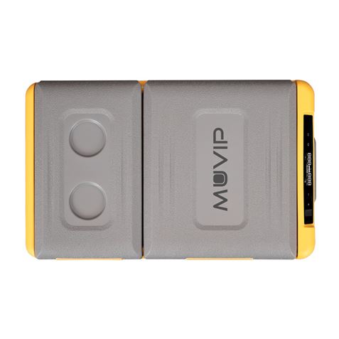 NEVERA PORTATIL CON COMPRESOR 40 LITROS DOBLE ZONA MUVIP - MV0512-2