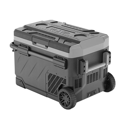 NEVERA DE COMPRESOR PORTATIL CON RUEDAS 58 LITROS 60W DOBLE ZONA MUVIP - MV0518-1