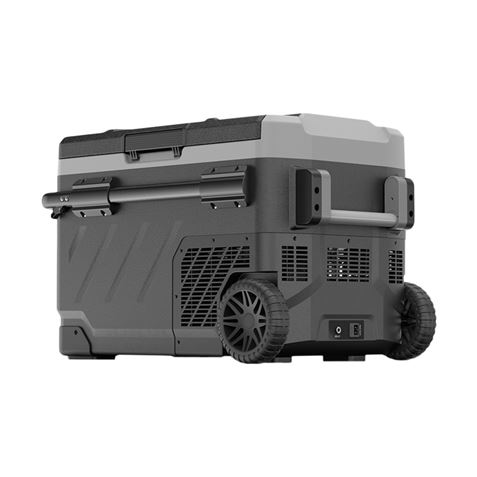 NEVERA DE COMPRESOR PORTATIL CON RUEDAS 40 LITROS 60W DOBLE ZONA MUVIP - MV0516-5