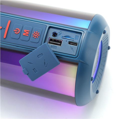 ALTAVOZ BLUETOOTH LIGHT BOOM 5W NEGRO COOLSOUND - LIGHTBOOM-1