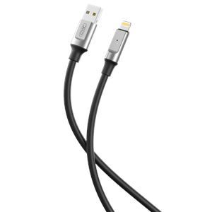 CABLE NB251 CARGA RAPIDA USB - LIGHTNING | 6A | 1 METRO | NEGRO XO - XONB251LGBK