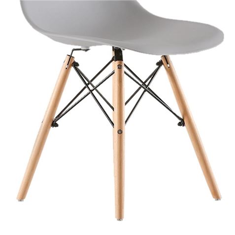 PACK 2 SILLAS DESIGN D100 GRISES MUVIP - MV0494-1