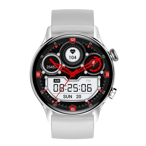 SMARTWATCH J4 1.36" | LLAMADAS BT | PLATA XO - XOJ4SL-1