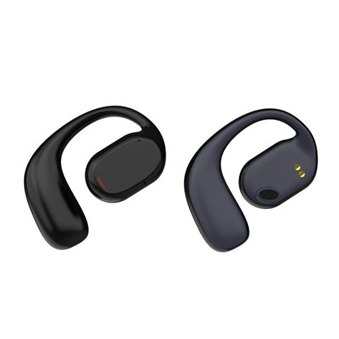 AURICULARES TWS X25 | PANTALLA DIGITAL + CONDUCCIÓN DE AIRE | NEGROS XO - XOX25BK-3