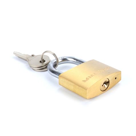 CANDADO LATON, 40 MM MADER - 31187-1