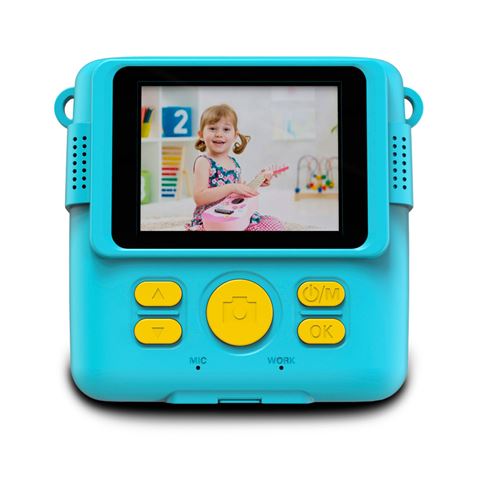 CÁMARA PHOTO CREATOR DE IMPRESIÓN INSTANTÁNEA ALL IN ONE AZUL CAMVIEW - CV0239-3