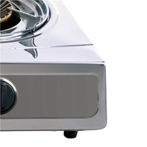 COCINA GAS INOX 2 FUEGOS SERIE STRONG MUVIP - MV0374-3