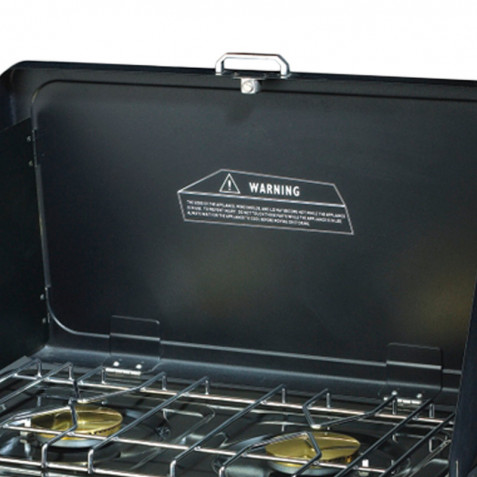 COCINA 2 FUEGOS CON TAPA + HORNO DE...