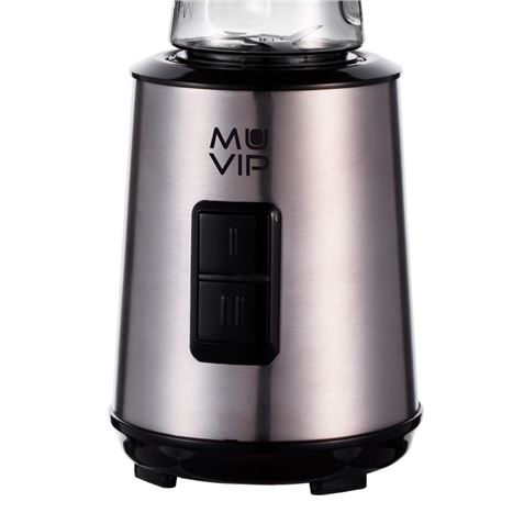 BATIDORA DE VASO 300W INOX 600ML 2 VELOCIDADES MUVIP - MV0358-2 BATIDORA DE VASO 300W INOX 600ML 2 VELOCIDADES MUVIP - MV0358-2