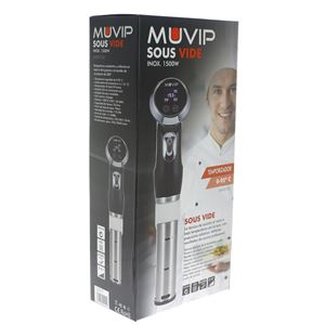 SOUS VIDE 1500W INOX LCD MUVIP - MV0120-2