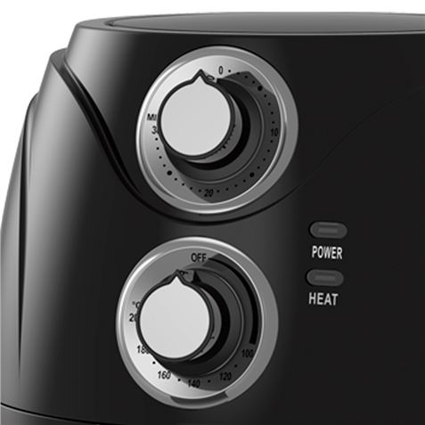 FREIDORA AIRE CALIENTE 2.3 LITROS 1300W MUVIP - MV0370_02