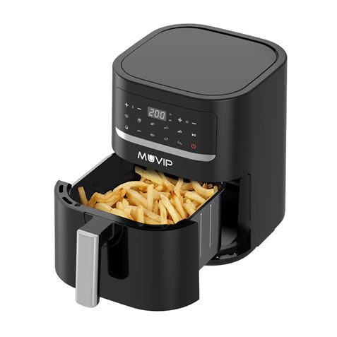 REACONDICIOANDA FREIDORA AIRE CALIENTE 4.5 LITROS 1600W MUVIP - MV0462-2