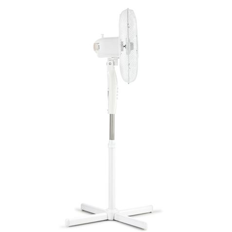 VENTILADOR DE PIE BASE CRUZADA 5 ASPAS 45W - BP2013-1