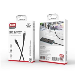 REACONDICIONADO CABLE NBQ199 TIPO C 100W | NEGRO 1.5MTR XO - XONBQ199-3