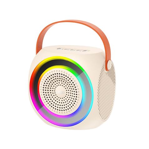 ALTAVOZ BLUETOOTH F42 + MICRÓFONO + EFECTOS LED BLANCO XO - XOF42WH-1