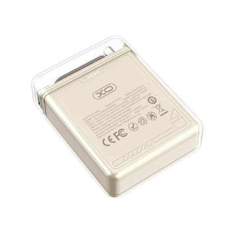 POWERBANK MAGNÉTICA MINI PR226 LED 10000MAH | USB + TIPO C | BLANCO XO - XOPR226WH-2