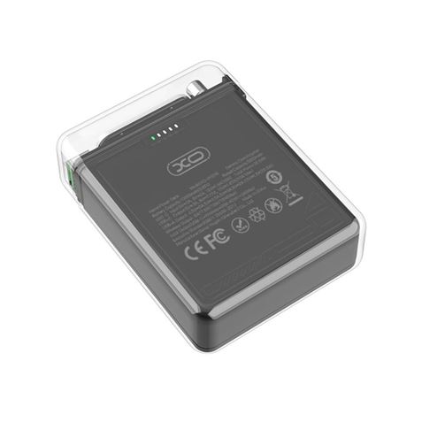 POWERBANK MAGNÉTICA MINI PR226 LED 10000MAH | USB + TIPO C | NEGRA XO - XOPR226BK-2