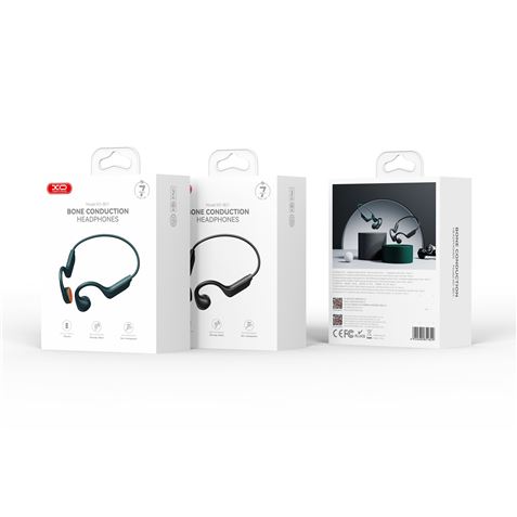 AURICULAR BLUETOOTH BD1 | CONDUCCIÓN OSEA NEGRO XO - XOBD1-2