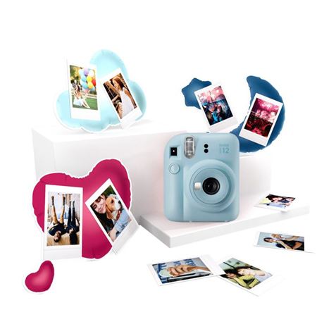 PACK BEST MEMORIES CAMARA INSTANTANEA INSTAX MINI 12 AZUL FUJIFILM - 70100161859-1