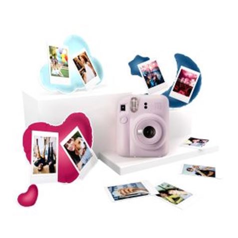 PACK BEST MEMORIES CAMARA INSTANTANEA INSTAX MINI 12 MORADA FUJIFILM - 70100161857-1