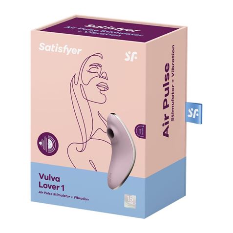 SUCCIONADOR CON VIBRACION VULVA LOVER VIOLETA SATISFYER - 4061504018607 -2