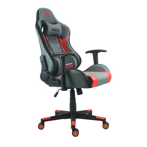 SILLA GAMING SERIE PHOENIX ROJA CROMAD - CR1142-1