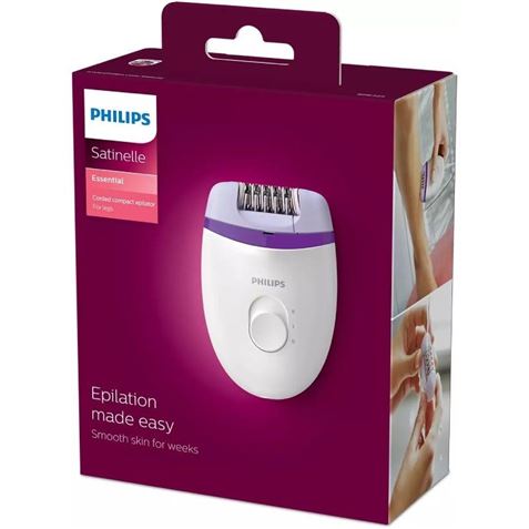DEPILADORA COMPACTA SATINELLE ESSENTIAL CON CABLE PHILIPS - BRE225-2