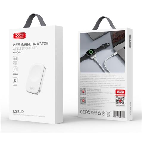 BASE DE CARGA INALAMBRICA IMANTADA IWATCH CX021 2.5W XO - XOCX021-2