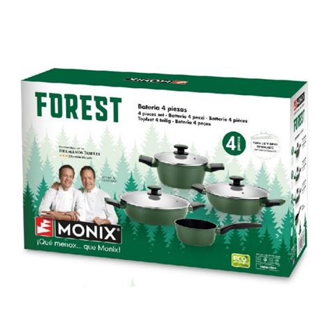 BATERIA DE COCINA 4 PIEZAS FOREST MONIX - M50009900 -1