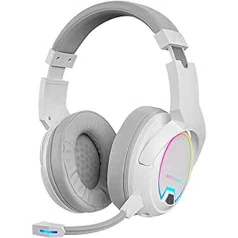 AURICULARES GAMING INALAMBRICOS MHW100 BLANCO MARS GAMING - MHW100W