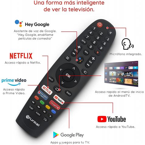 TELEVISOR ANDROID TV 40" 4K LED-402GOO GRUNKEL - LED-402GOO-2