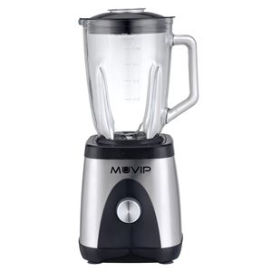 REACONDICIONADA BATIDORA INOXIDABLE VASO CRISTAL 1300W 1.5 LITROS MUVIP