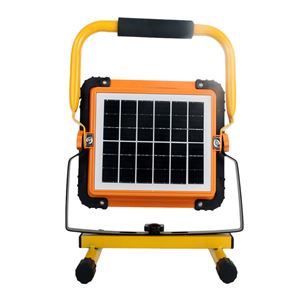 REACONDICIONADO FOCO SOLAR LED 120W 780LM PLEGABLE ELBAT - EB0449-4