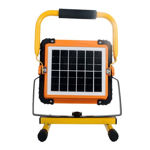 REACONDICIONADO FOCO SOLAR LED 120W 780LM PLEGABLE ELBAT - EB0449-4