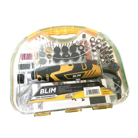 MINI HERRAMIENTA MULTIUSOS 150W 210PCS BLIM - BL0126-4