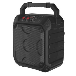 REAC ALTAVOZ KARAOKE BLUETOOTH PARTY BOOM 15W + MICROFONO AZUL COOLSOUND