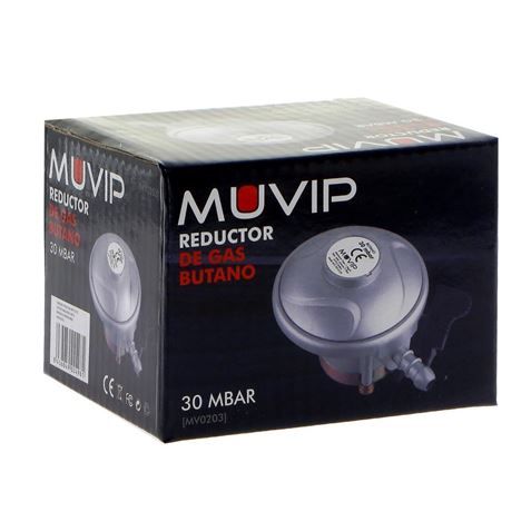 REACONDICIONADO REDUCTOR DE GAS BUTANO 30MBAR MUVIP - MV0203-1