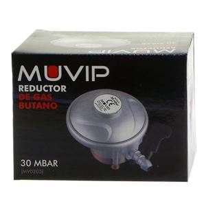 REACONDICIONADO REDUCTOR DE GAS BUTANO 30MBAR MUVIP - MV0203-2