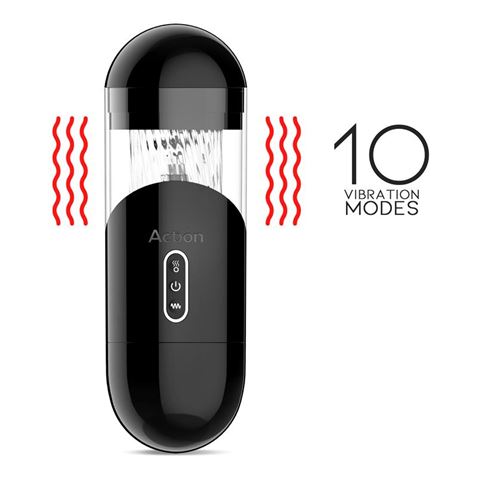 MASTURBADOR MASCULINO AVANZADO AUTOMATICO ENIAR ACTION - 8436583793008-2