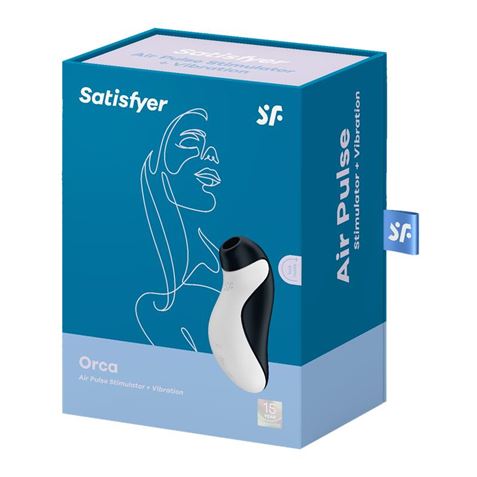 SUCCIONADOR CON VIBRACION ORCA SATISFYER - 4061504045184-1