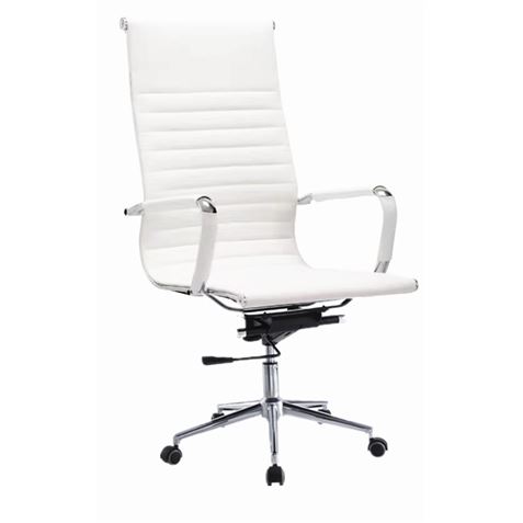 REACONDICIONADA SILLA OFICINA SERIE PRO OF1800 BLANCA MUVIP - MV0341