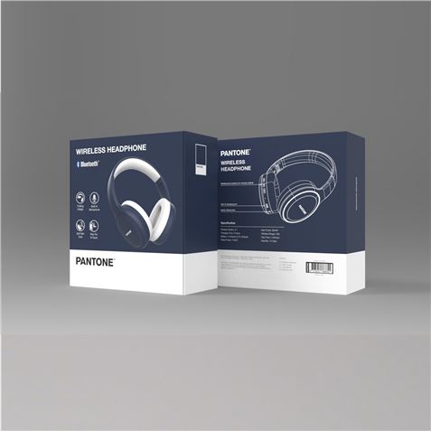 AURICULARES DIADEMA BLUETOOTH WH008 AZUL PANTONE TM - GSM174073-1